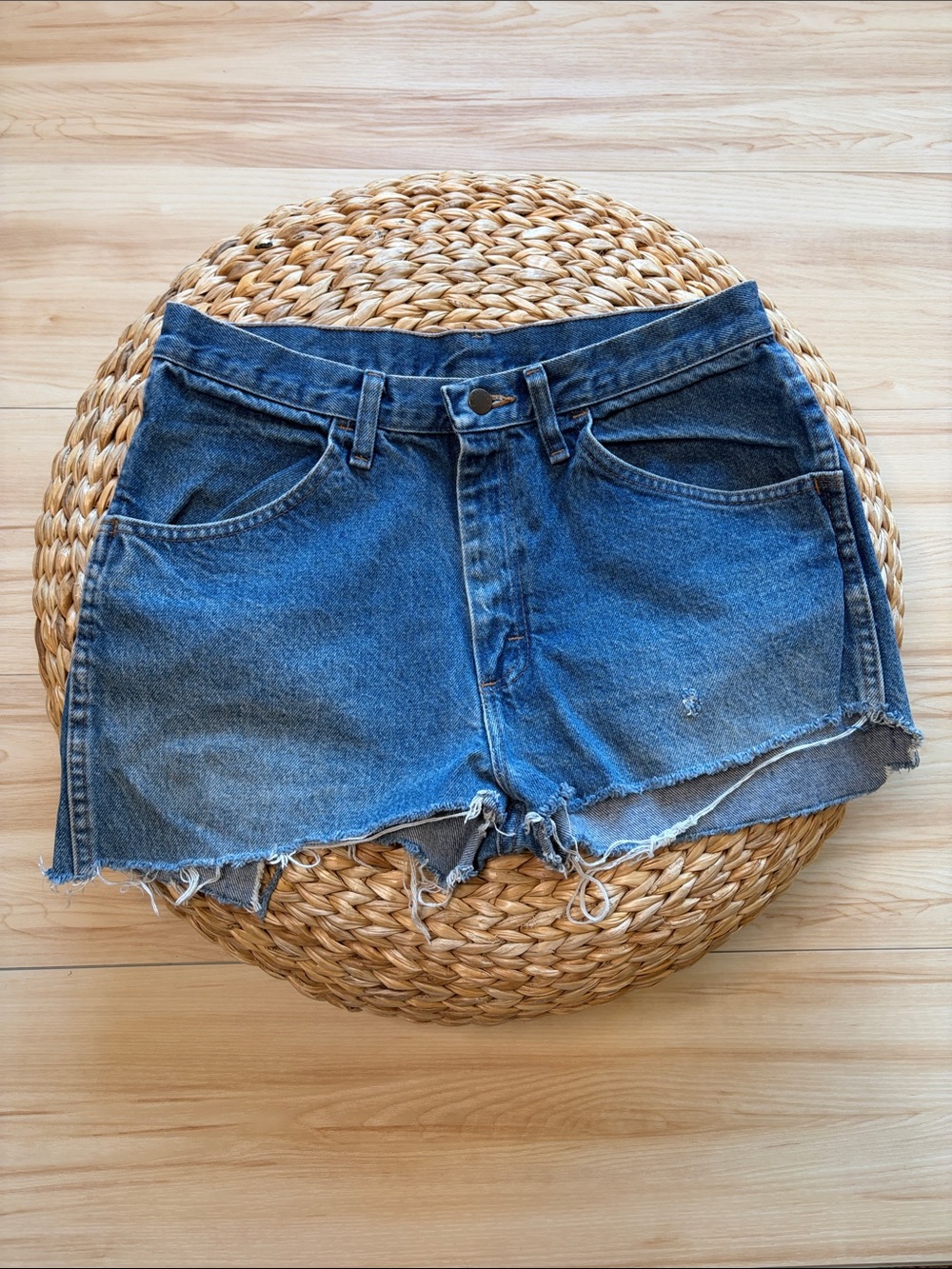 Vintage Denim Women’s Shorts - Blue